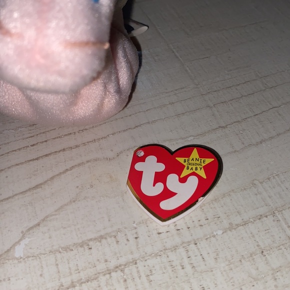 Ty Beanie Babies Swirly The Snail.. heart tag separated. Hologram tush t… - Picture 7 of 10